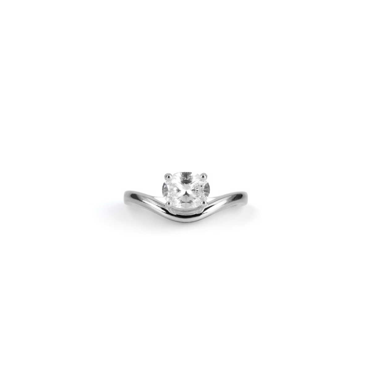 Bague chaîne cubaine - Argent